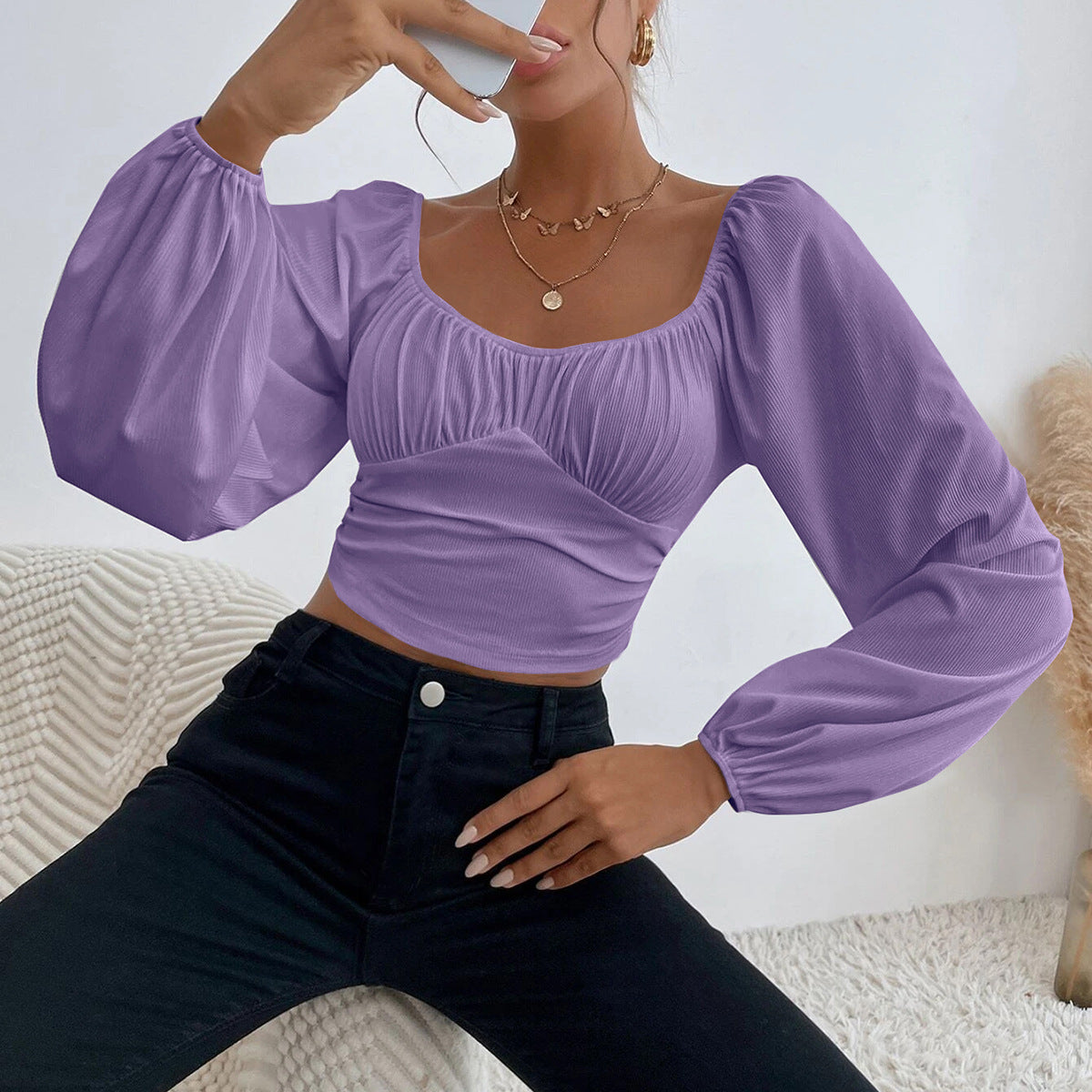Figure-flattering Slimming Stretchy Women's Base Top