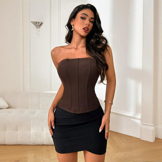 Summer Versatile Waist-cinching Tank Top