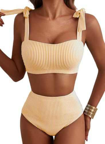 Women's Lace-up Two-Piece Bikini Set