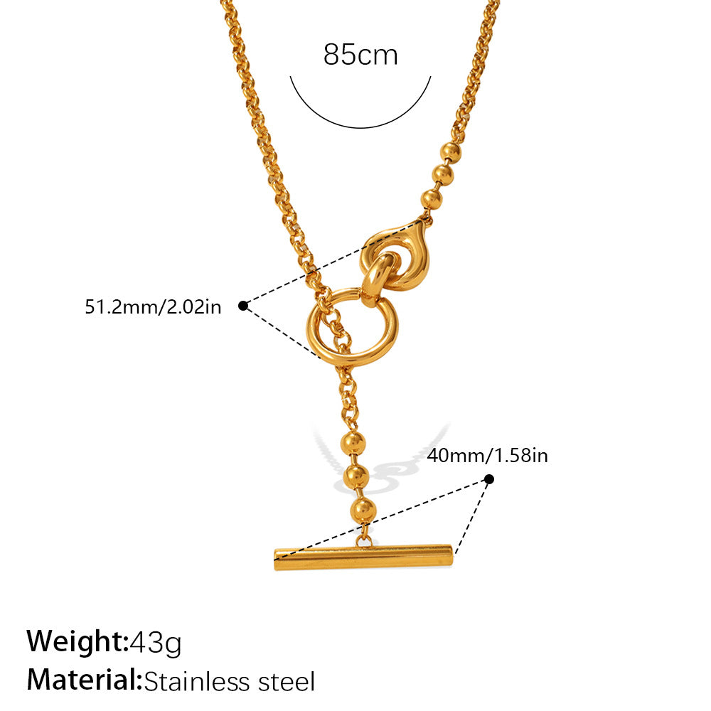 Sleek Stylish And Uniquely Designed Necklace
