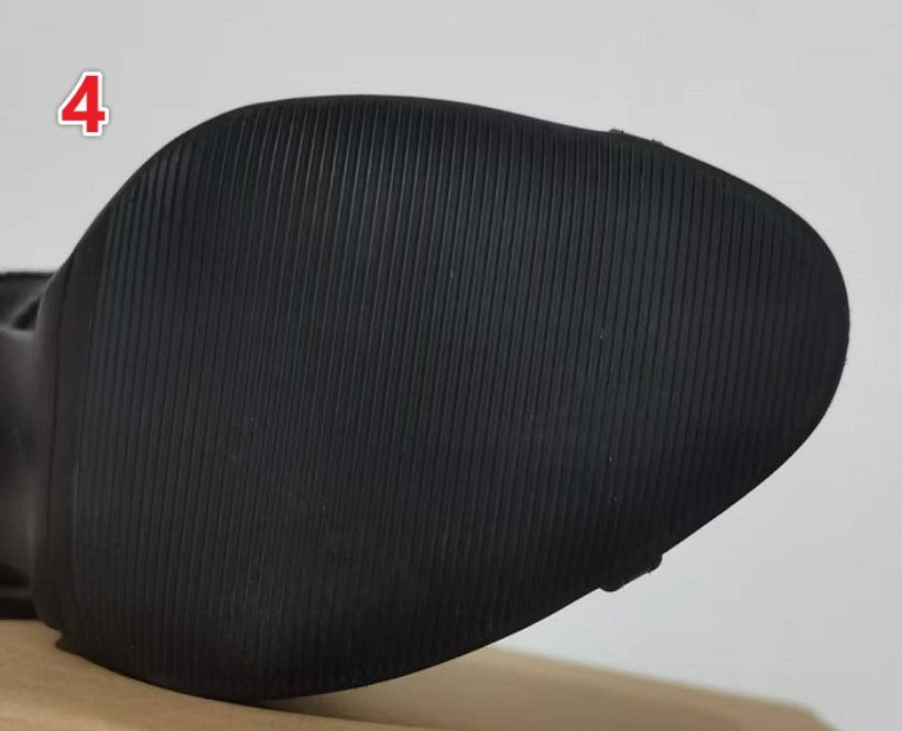 High-heeled Women's Stiletto Boots With Fishmouth.