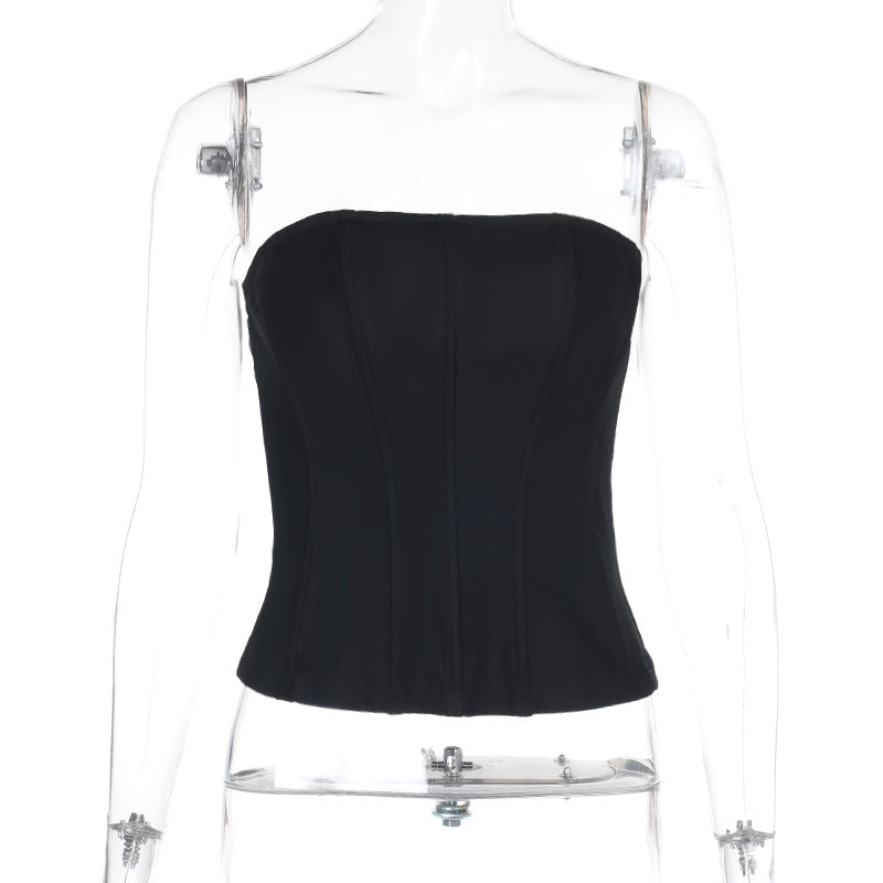 Summer Versatile Waist-cinching Tank Top