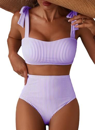 Women's Lace-up Two-Piece Bikini Set