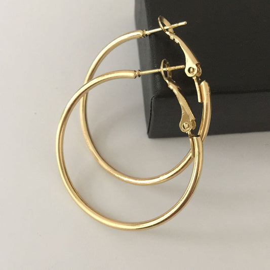 Hoop Earrings For Women With No Pierced Ears