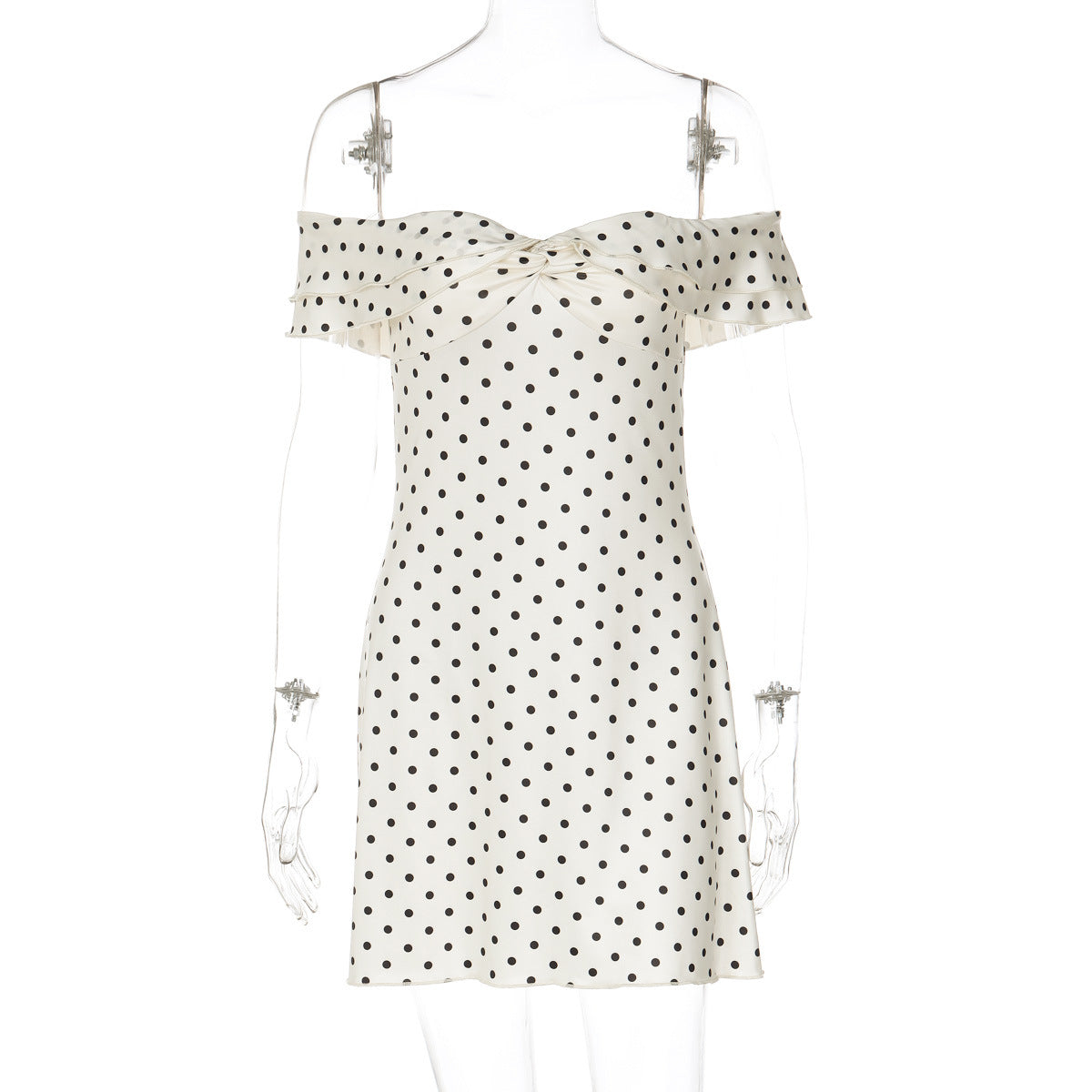 Women's Fashion Polka-Dot Printed Dress
