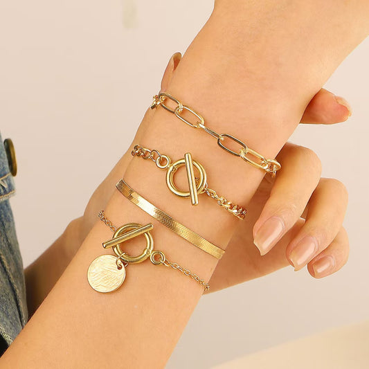 Hip-hop Snakebone Chain Trendy Jewelry Set