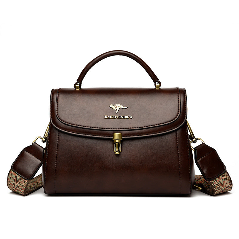 Fashionable Women's Textured Crossbody Handbag