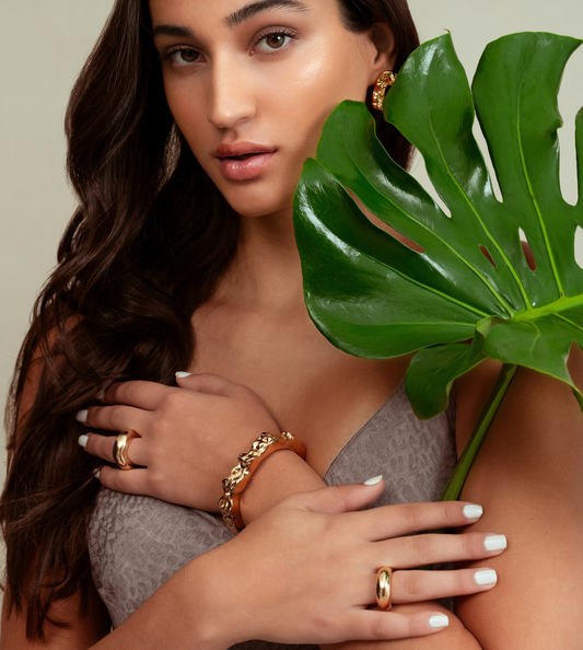 Nathalia Gold Bracelet-0