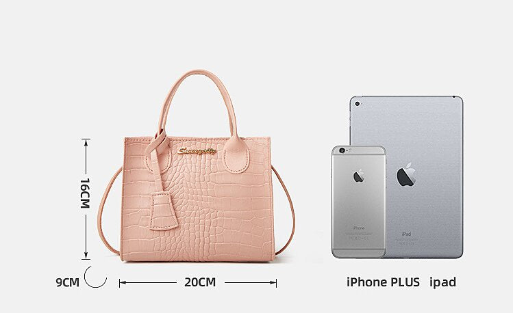 Sac a main façon  crocodile