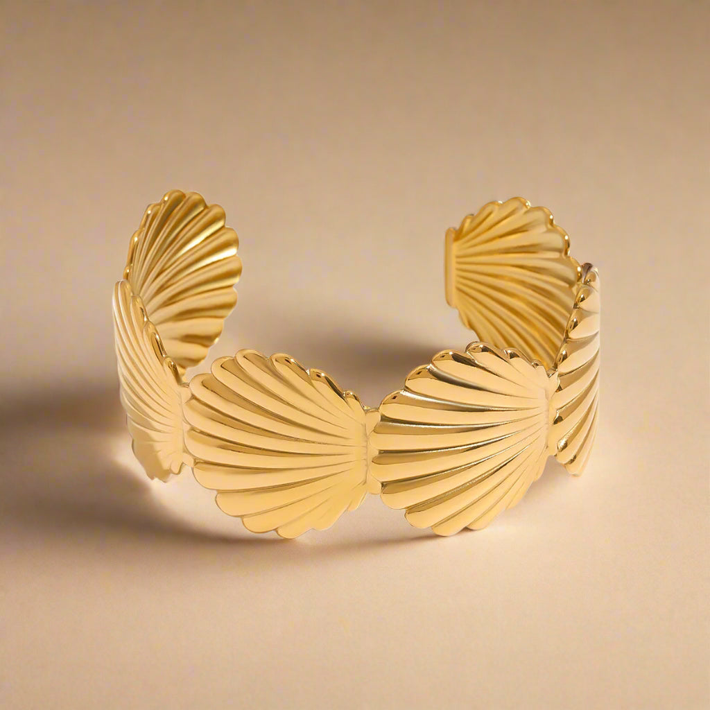 Shell Cuff Bracelet