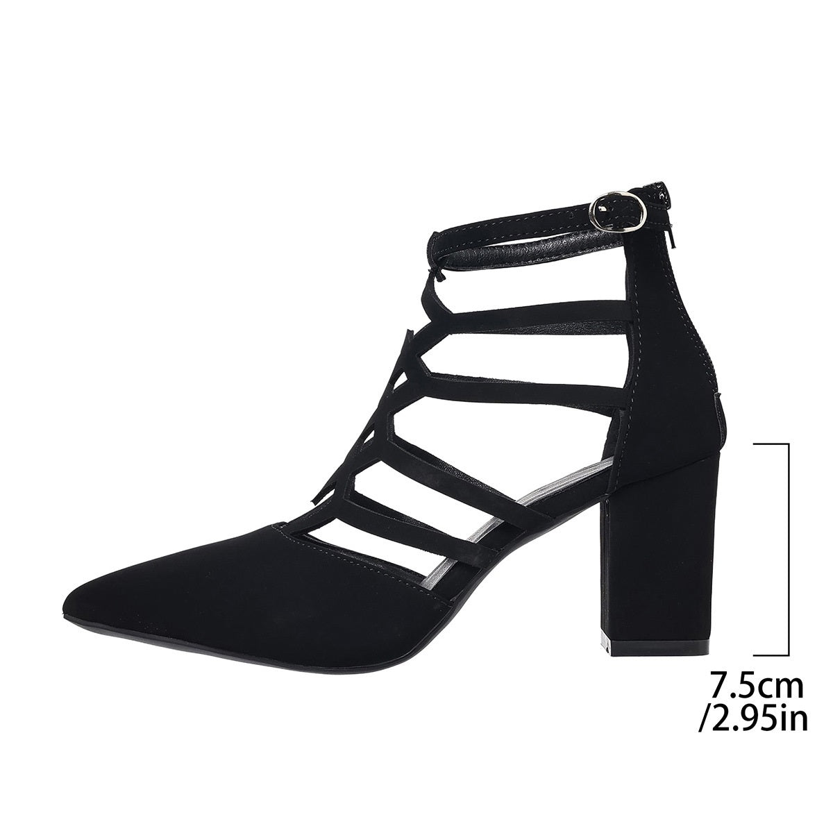 Fashion High Heel Professional Pointed-toe Hollowed High Heel Sandals