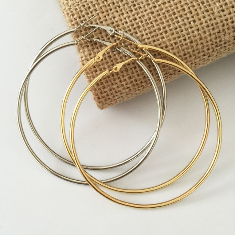 Hoop Earrings For Women With No Pierced Ears