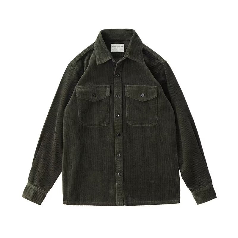 Mens Loose-fit Retro Coat From A Trendy Brandedgy And Cool