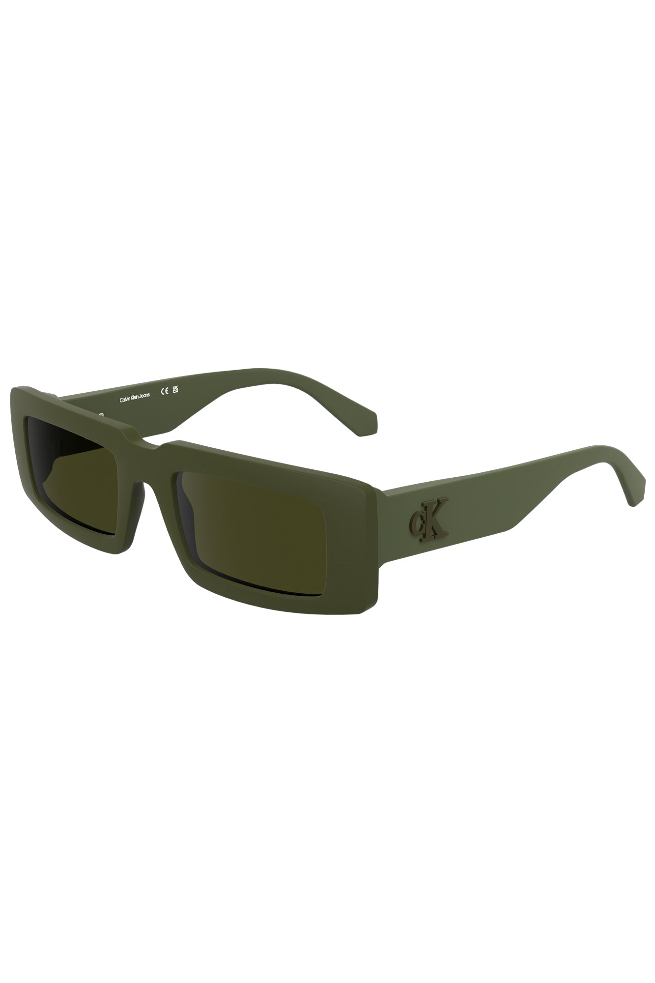 CALVIN KLEIN WOMEN'S SUNGLASSES GREEN