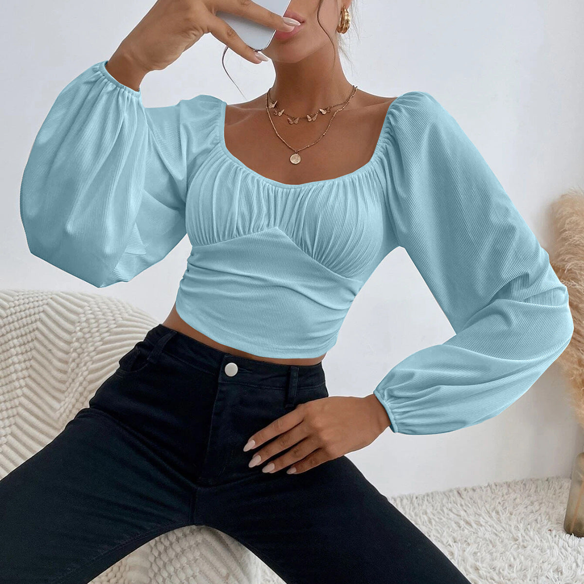 Figure-flattering Slimming Stretchy Women's Base Top