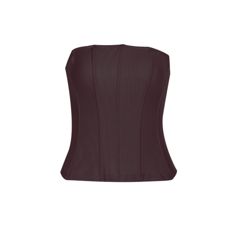 Summer Versatile Waist-cinching Tank Top