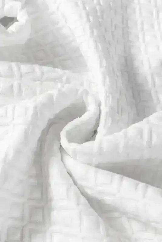 Ivory Elegance Textured Top