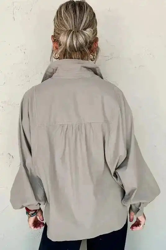 Chemise ample - Coton et lin