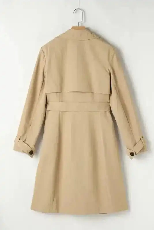 Modern Lapel Wind Coat