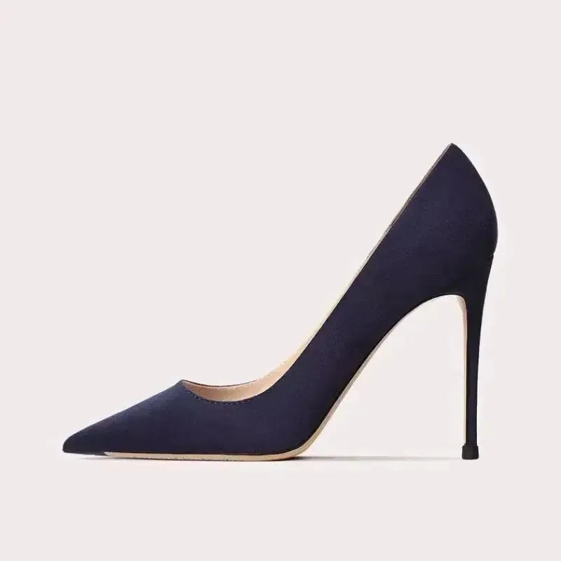 Suede Chic Stiletto Pumps
